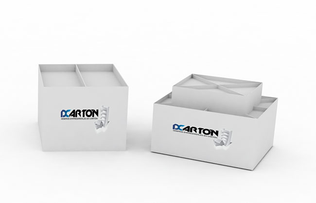 DCartón desarrollos diseño en cartón de botaderos personalizado en México